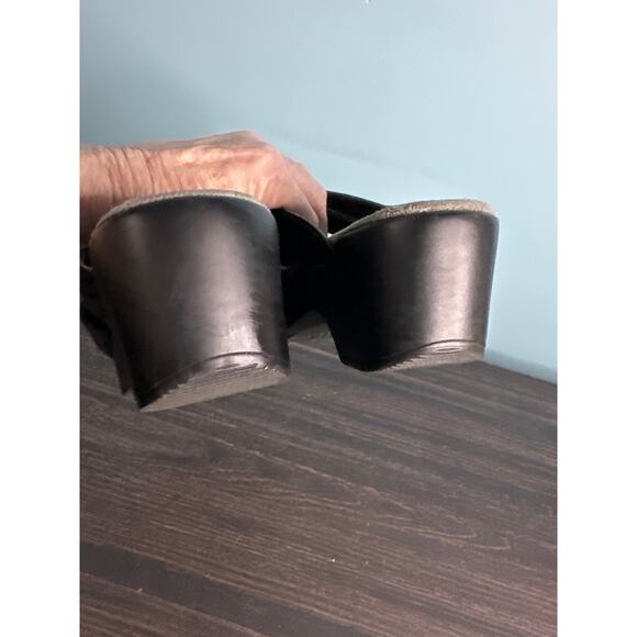 Dansko Women's clog black leather size 39 - Picture 7 of 8